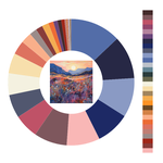 Colour wheel / palette