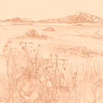 Sepia sketch