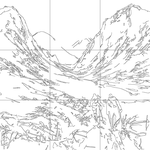 Line drawing with grid