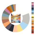 Colour wheel / palette