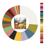 Colour wheel / palette