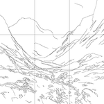 Line drawing with grid