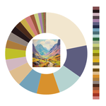 Colour wheel / palette