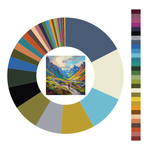 Colour wheel / palette