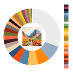 Colour wheel / palette