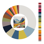 Colour wheel / palette