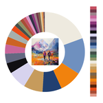 Colour wheel / palette