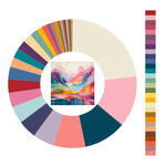 Colour wheel / palette