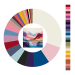 Colour wheel / palette