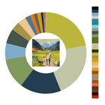 Colour wheel / palette