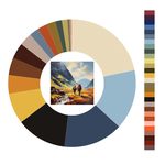 Colour wheel / palette