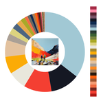 Colour wheel / palette