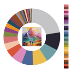 Colour wheel / palette