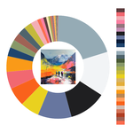 Colour wheel / palette