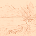 Sepia sketch