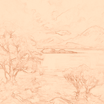 Sepia sketch