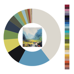 Colour wheel / palette