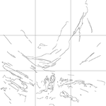 Line drawing with grid