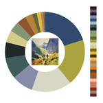 Colour wheel / palette