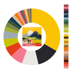 Colour wheel / palette