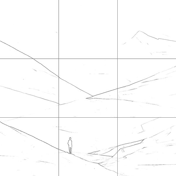 Sketch with grid