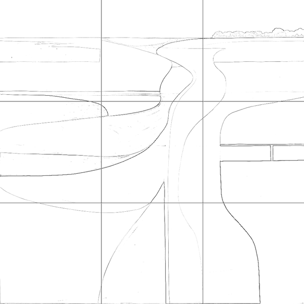 Sketch with grid