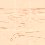 Sepia sketch with grid