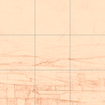 Sepia sketch with grid