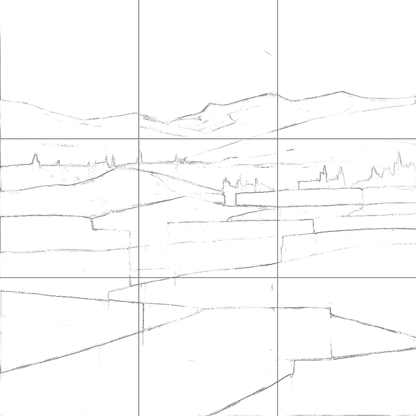 Sketch with grid