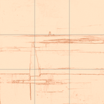 Sepia sketch with grid