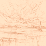 Sepia sketch