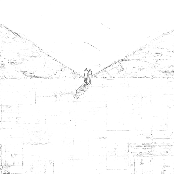 Sketch with grid