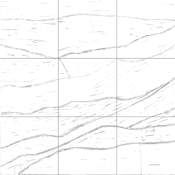 Sketch with grid