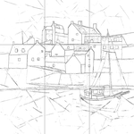 Sketch with grid