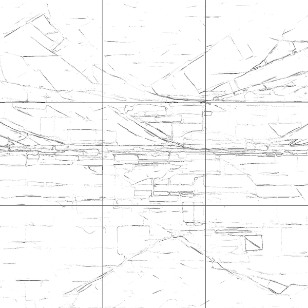 Sketch with grid