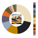 Colour wheel / palette