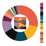 Colour wheel / palette