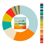 Colour wheel / palette