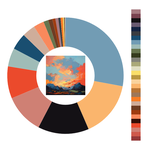 Colour wheel / palette