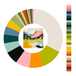 Colour wheel / palette