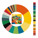 Colour wheel / palette