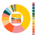 Colour wheel / palette