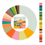 Colour wheel / palette