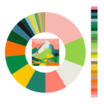 Colour wheel / palette