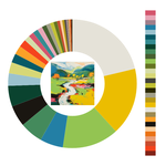 Colour wheel / palette