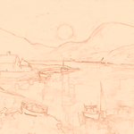 Sepia sketch