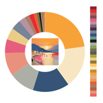 Colour wheel / palette