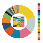 Colour wheel / palette