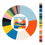 Colour wheel / palette