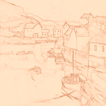 Sepia sketch